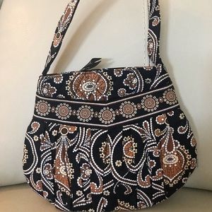Vera Bradley Caffe Latte small shoulder bag